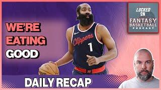 James Harden SWOOSHES His Way To 50 Points | Fantasy Basketball Recap