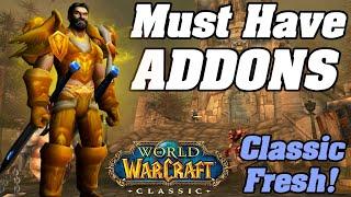 The BEST Addons For Classic Fresh! WoW classic