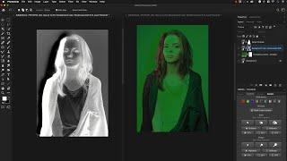 Refine masks in Photoshop with dodge and burn tool - Docma Freistellen Tutorial #8