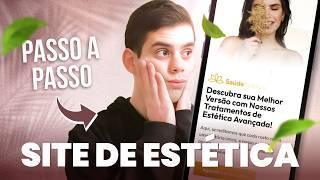 Como Criar Site de Estética em 1h: Passo a Passo Completo sem Programação!