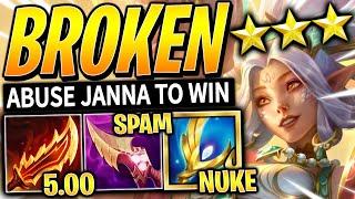 ABUSE THIS JANNA 3 for EASY WINS in TFT Set 11! - RANKED Best Comps | TFT Guide | Teamfight Tactics