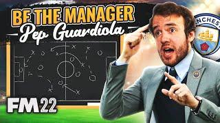 Pep Guardiola's Tactic in Football Manager