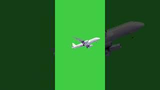 Green screen pesawat terbang #greenscreen