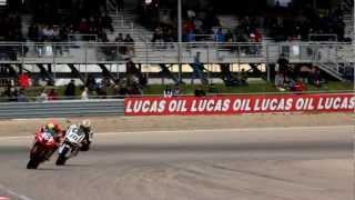 HSBK Racing's Derek Wagnon onboard the Houston Superbikes Ducati 848 EVO