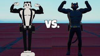 Squash & Stretch VS. Swole Cat! (Built-in Emotes)