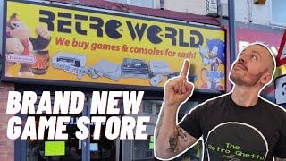 Hunting at a Brand New Video Game Store - Retro World