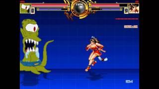 Electrocuted Mai Shiranui (Lows90, FF3SP)