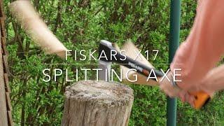 Fiskars X17 splitting axe