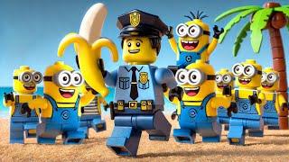 Die Minions jagten die Polizei - Lego Movie Minion
