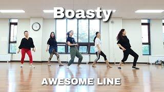 Boasty Line Dances demo(Improver)