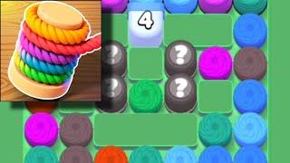 Thread Jam Untangle 3D Ropes Level 21-25 Walkthrough Gameplay Android,iOS