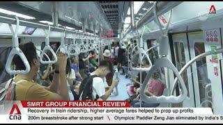 SMRT Trains' full-year net profit down 82.4% to S$7.5 million