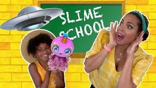 Baby Alien Spaceship Slime Surprise Lands in Our Backyard From Goo Goo Galaxy