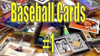 Baseball Card ASMR - No.1