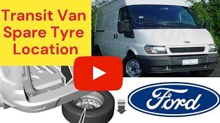 Ford Transit Van / Camper Spare Tyre Removal 2000 - 2006