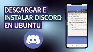 Cómo descargar e instalar DISCORD en Ubuntu Linux paso a paso