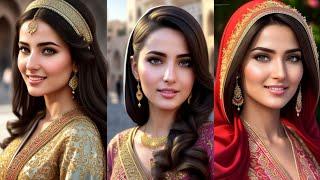 [4K] AI Art Pakistani Lookbook Model AI Pakistani Bride