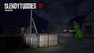 Slendytubbies 3 Multiplayer - Survival: Military Base (Night) [Normal]