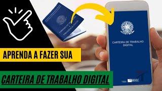 Como fazer carteira de trabalho digital | Tutoriais e News