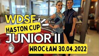 KRZYSZTOF NOWACKI & JULIA GÓRCZAK- HASTON CUP JUNIOR II LA WDSF- WROCŁAW 30.04.2022