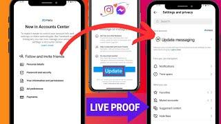 fix update messaging | instagram not showing | how to fix instagram update messaging | insta update