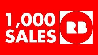 1,000 SALES: 5 Lessons Learned