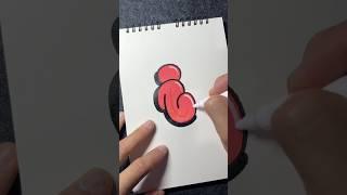 Letter I #tutorial #draw #graffiti #letterart #howtodraw #foryou