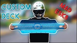 INSANE Custom Longboard Deck (MAD ESK8)