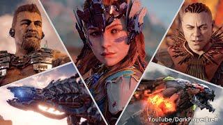 Horizon Zero Dawn - All Bosses (Ultra Hard | No Damage) [2K 60FPS] PC