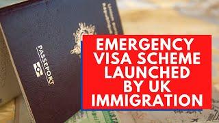 GOOD NEWS: UK EXTENDS EMERGENCY VISA SCHEME | UK WORK VISA UPDATES 2021