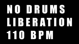 Liberation No Drums 110BPM // METAL Drumless Backing Track