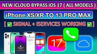  NEW iCloud Bypass iOS 17.5.1 with Sim/Signal iPhone XS/XR to 13 Pro Max| Mina A12+ iCloud Bypass