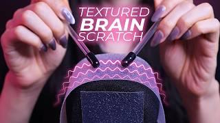 ASMR TINGLY Textured Brain Scratch for DEEP SLEEP (No Talking)