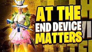 At the End Device Matters | Pubg mobile lite Competitive scenario|