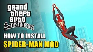 How to Install Spider-Man Mod in GTA San Andreas