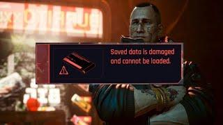 Cyberpunk 2077 Save file issues