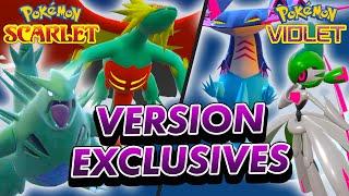 ALL 48 Version Exclusive LOCATIONS Pokemon in Scarlet and Violet