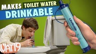 LifeStraw makes toilet water drinkable