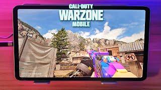 iPad Pro M1 Gaming Test WARZONE MOBILE SEASON 3 Handcam Gameplay 4K (Version 3.4.0)