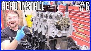 How to Build a Ford 5.4L 3V Engine - Part 6: Cylinder Head and Oil System Install