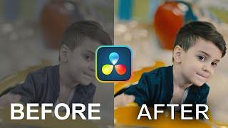 Easy Color Grading in Davinci Resolve 17 । Tutorial for beginners । DirectorGolde