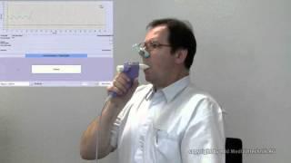 NDD Easy-on-PC Spirometer | SVC Slow vital capacity test