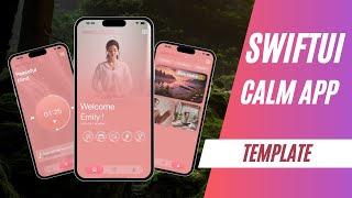 Inner Peace with Calm App Interface | SwiftUI Tutorial  #calm #template #swiftuicodes #uidesign