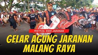 Ratusan Jaran Dor Kidalan Penuhi Bunderan Tugu Balaikota - GELAR AGUNG JARANAN MALANG RAYA, PART 5