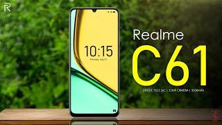 Realme C61 Price, Official Look, Design, Specifications, Camera, Features | #RealmeC61 #realme