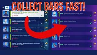 Fortnite Challenge: Collect Gold Bars Fast with this Easy trick! Payphones disabled in Battle Lab!