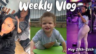 weekly vlog! my son is talking, hair appt, gym era, tjmaxx haul & more | arnell armon