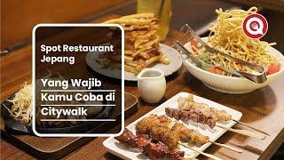 Restaurant Jepang Wajib Dicoba di Citywalk