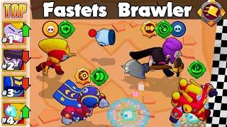 The Fastest Brawler  Speed Test  Brawl Stars