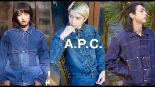 [A.P.C.] Looking for spring denim! / New denim shopping at A.P.C. store in Japan 